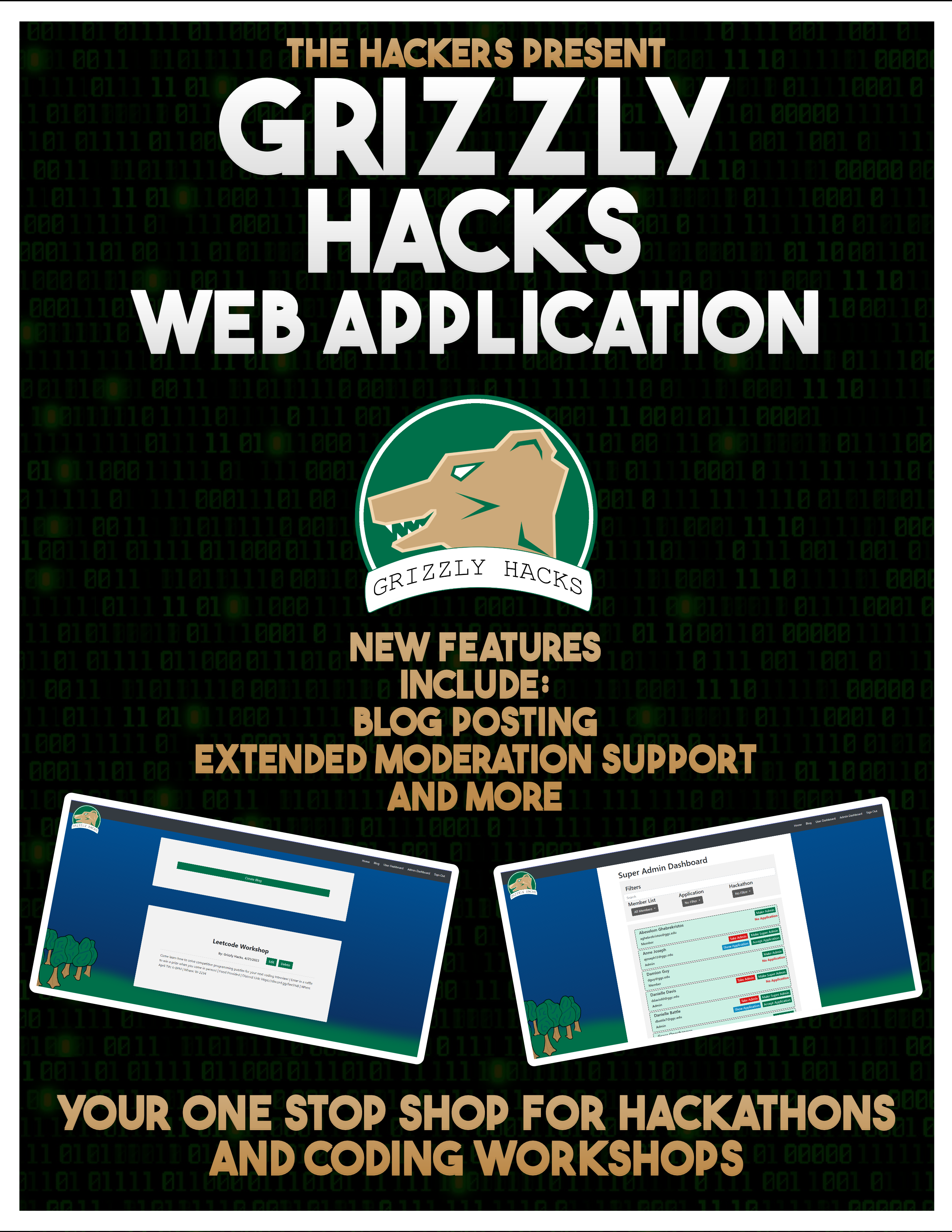 Grizzly Hacks App